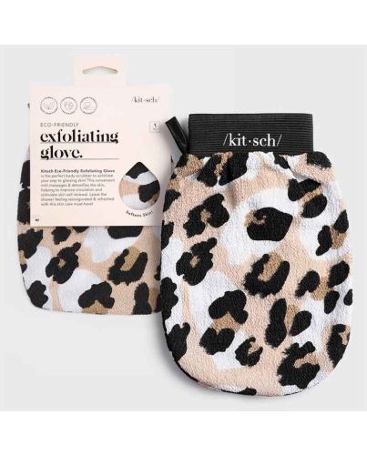 KITSCH Peelinghandschuh Leopard