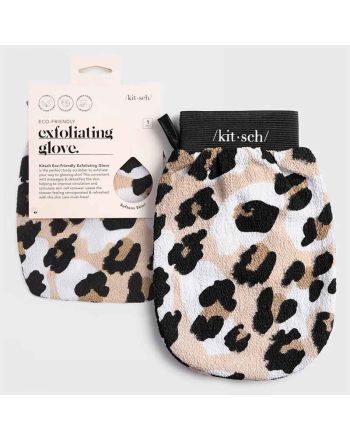 KITSCH Peelinghandschuh Leopard